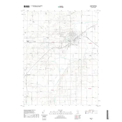 2018 Map of Carmi, 2018 Print