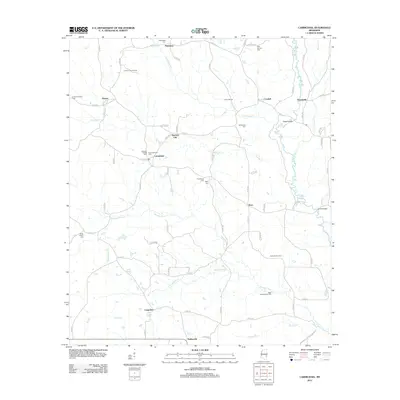 2012 Map of Carmichael, 2012 Print