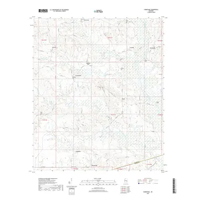 2018 Map of Carmichael, 2018 Print