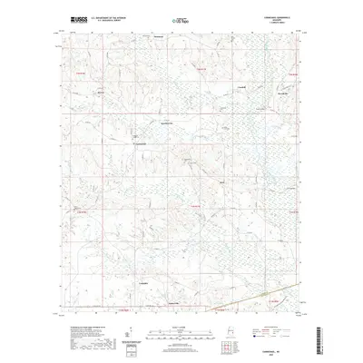 2020 Map of Carmichael, 2020 Print