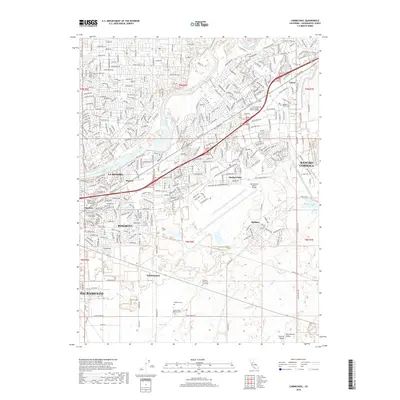 2018 Map of Carmichael, 2018 Print