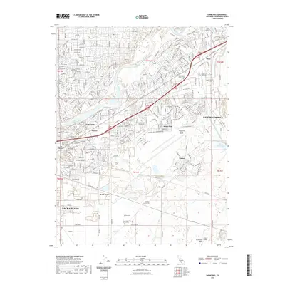 2022 Map of Carmichael, 2022 Print