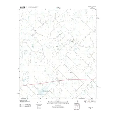 2010 Map of Carmine, 2010 Print