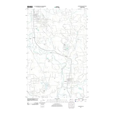 2011 Map of Carnation, 2011 Print