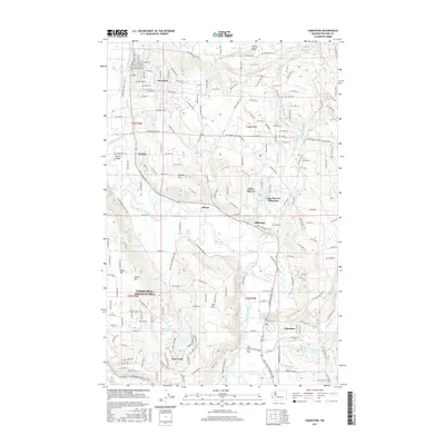 2017 Map of Carnation, 2017 Print