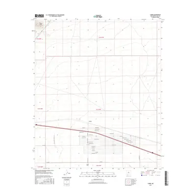 2017 Map of Carne, 2017 Print