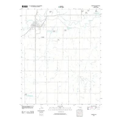 2010 Map of Carnegie, 2010 Print