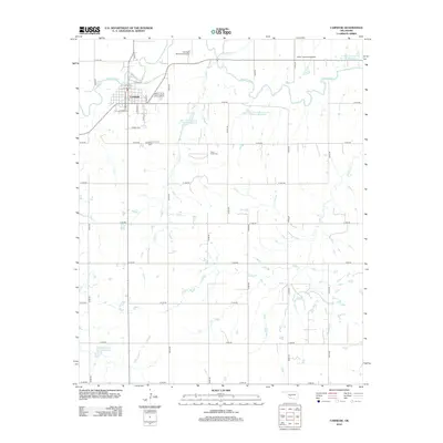 2012 Map of Carnegie, 2012 Print