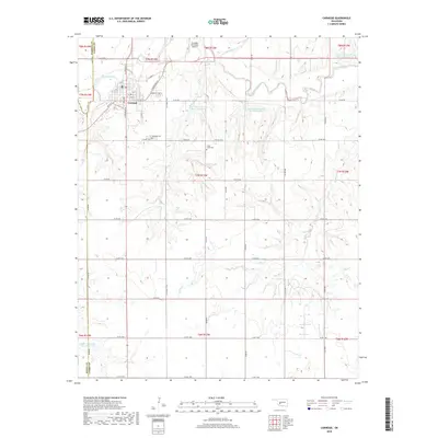 2018 Map of Carnegie, 2018 Print