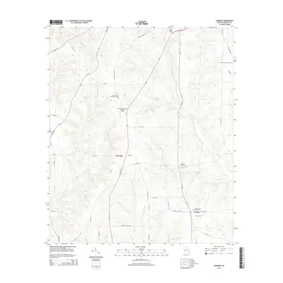 2014 Map of Carnegie, 2014 Print