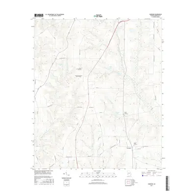 2017 Map of Carnegie, 2017 Print