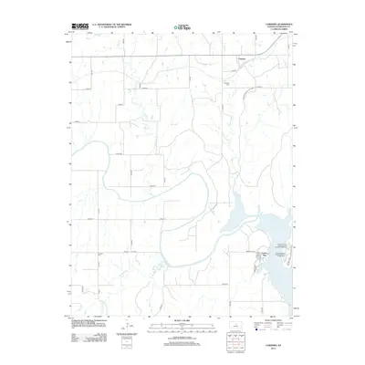 2012 Map of Carneiro, 2012 Print