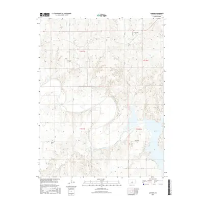 2015 Map of Carneiro, 2015 Print