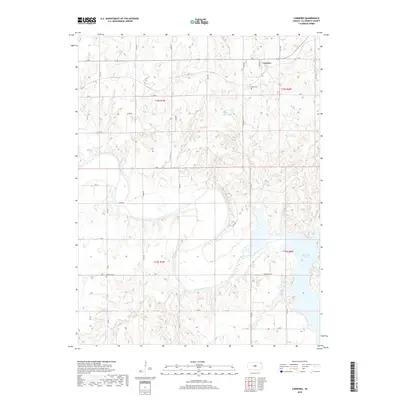 2018 Map of Carneiro, 2018 Print