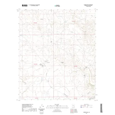 2023 Map of Carnero Peak, 2023 Print