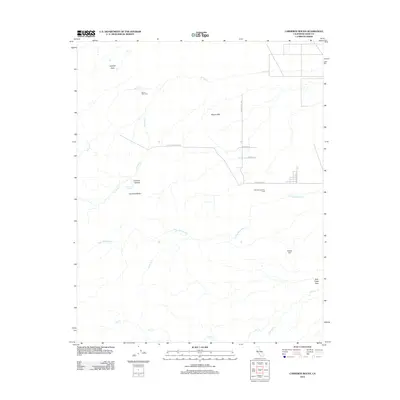 2012 Map of Carneros Rocks, 2012 Print