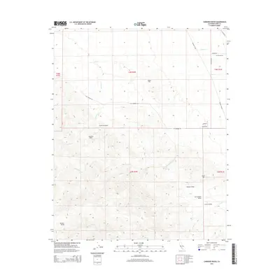 2015 Map of Carneros Rocks, 2015 Print