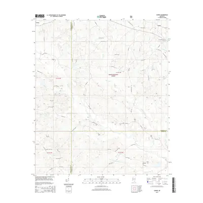 2015 Map of Carnes, 2015 Print