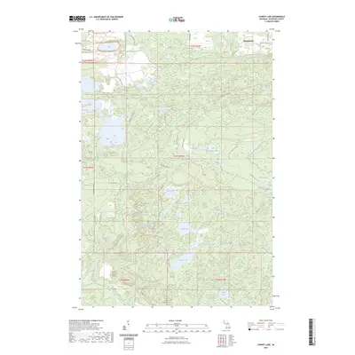 2023 Map of Carney Lake, 2023 Print