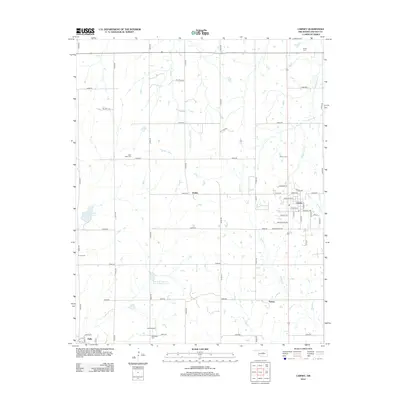 2012 Map of Carney, 2012 Print