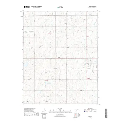 2018 Map of Carney, 2018 Print
