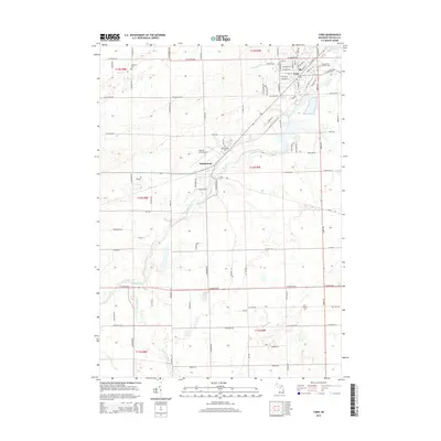 2014 Map of Caro, 2014 Print