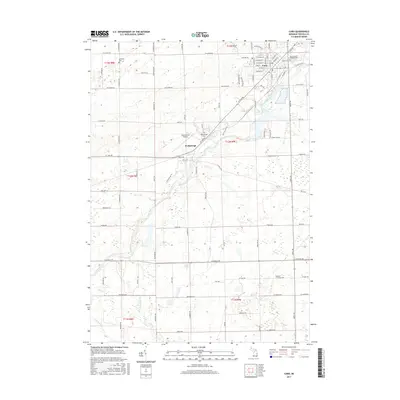 2017 Map of Caro, 2017 Print