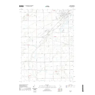 2019 Map of Caro, 2019 Print