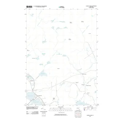 2010 Map of Caroga Lake, 2010 Print
