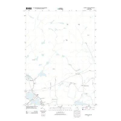 2013 Map of Caroga Lake, 2013 Print