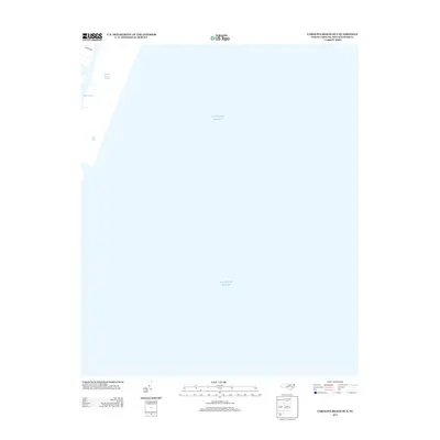 2013 Map of Carolina Beach OE E, 2013 Print