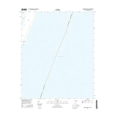 2016 Map of Carolina Beach OE E, 2016 Print