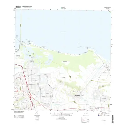 2013 Map of Carolina, 2013 Print