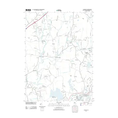 2012 Map of Carolina, 2012 Print
