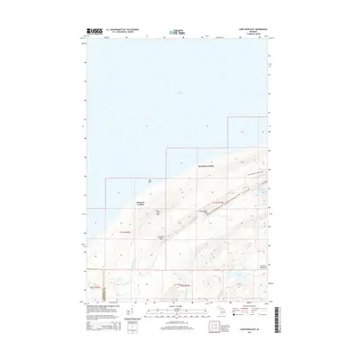 2014 Map of Carp River East, 2014 Print