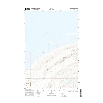 2017 Map of Carp River East, 2017 Print