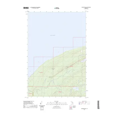2023 Map of Carp River East, 2023 Print