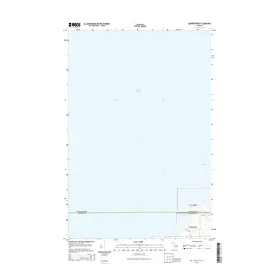 2014 Map of Carp River West, 2014 Print