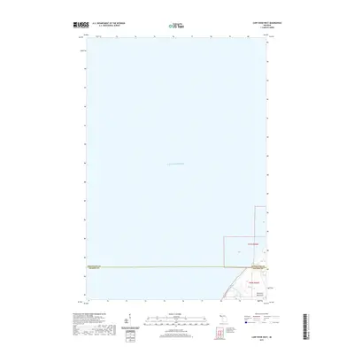 2019 Map of Carp River West, 2019 Print