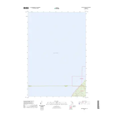2023 Map of Carp River West, 2023 Print
