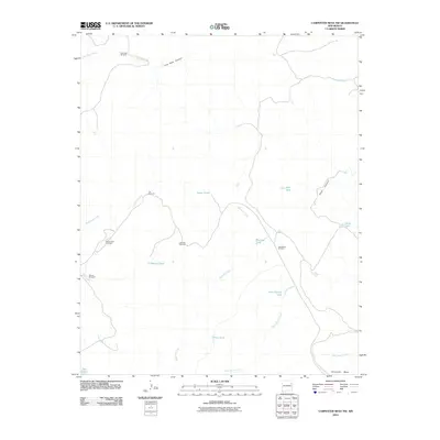 2010 Map of Carpenter Mesa NW, 2010 Print