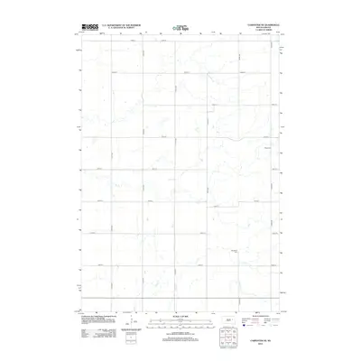 2012 Map of Carpenter NE, 2012 Print
