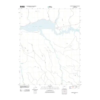2010 Map of Carpenter Ridge, 2010 Print