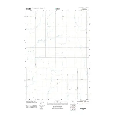 2012 Map of Carpenter SE, 2012 Print