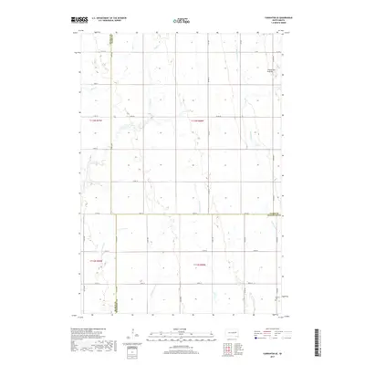 2017 Map of Carpenter SE, 2017 Print