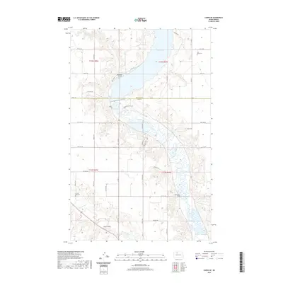 2020 Map of Carpio NE, 2020 Print