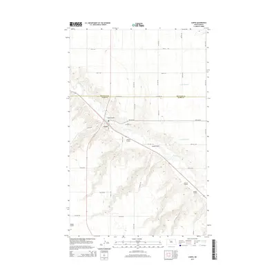 2014 Map of Carpio, 2014 Print