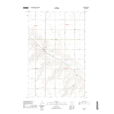 2020 Map of Carpio, 2020 Print