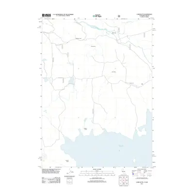 2012 Map of Carr Butte, 2012 Print