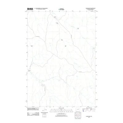 2012 Map of Carr Draw, 2012 Print